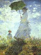 Claude Monet, Woman with a Parasol